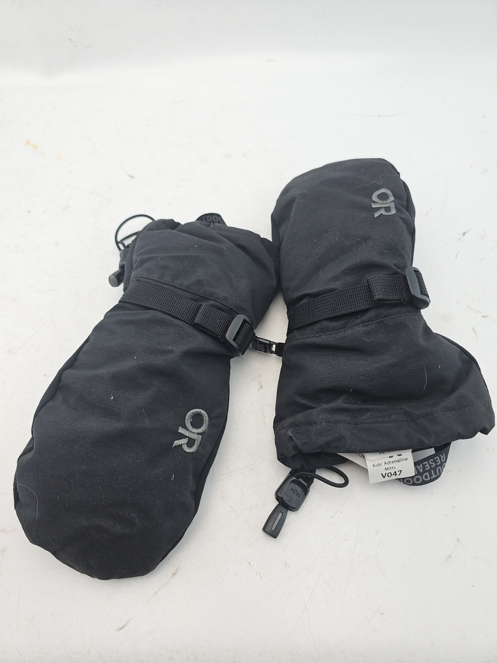 Outdoor Research Kids Black Mittens